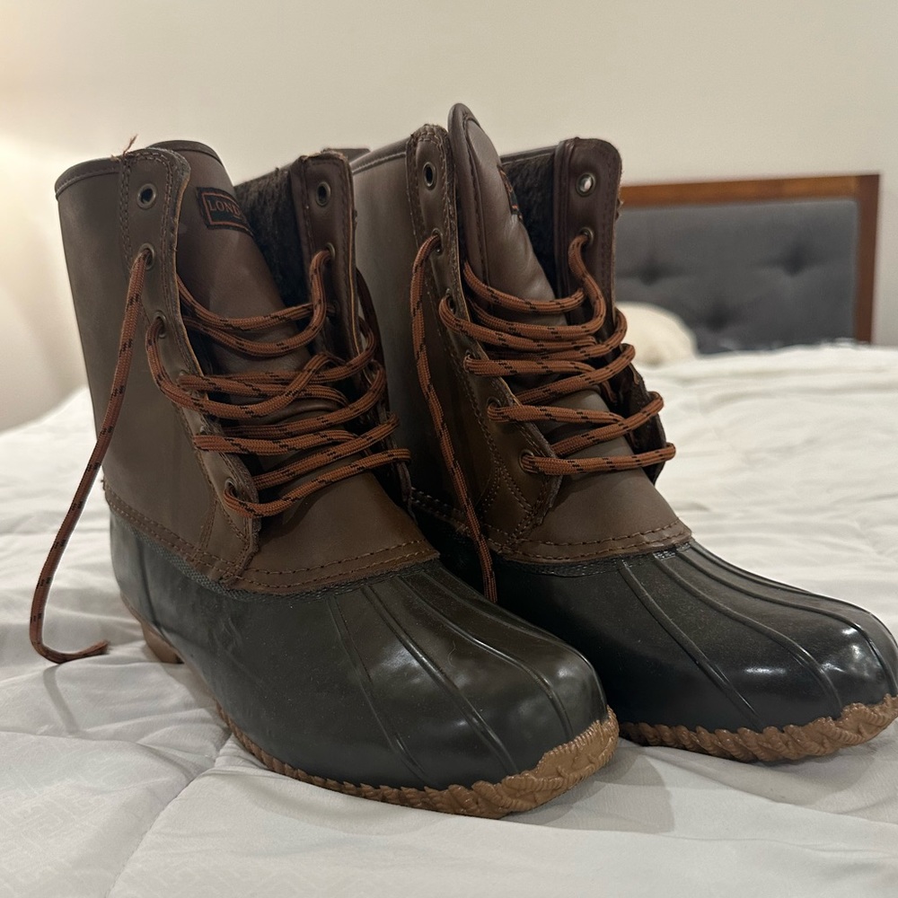 London Fog boots for men.